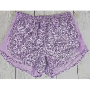 Nike Dri-Fit Tempo Running Shorts Women's Size Small Lavender Purple Brief Lined